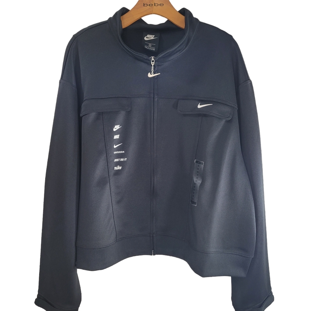 Nike dri fit 2XL black full zip jacket
